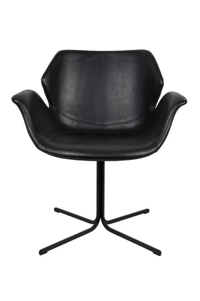 Esszimmerstuhl NIKKI ALL BLACK von ZUIVER
