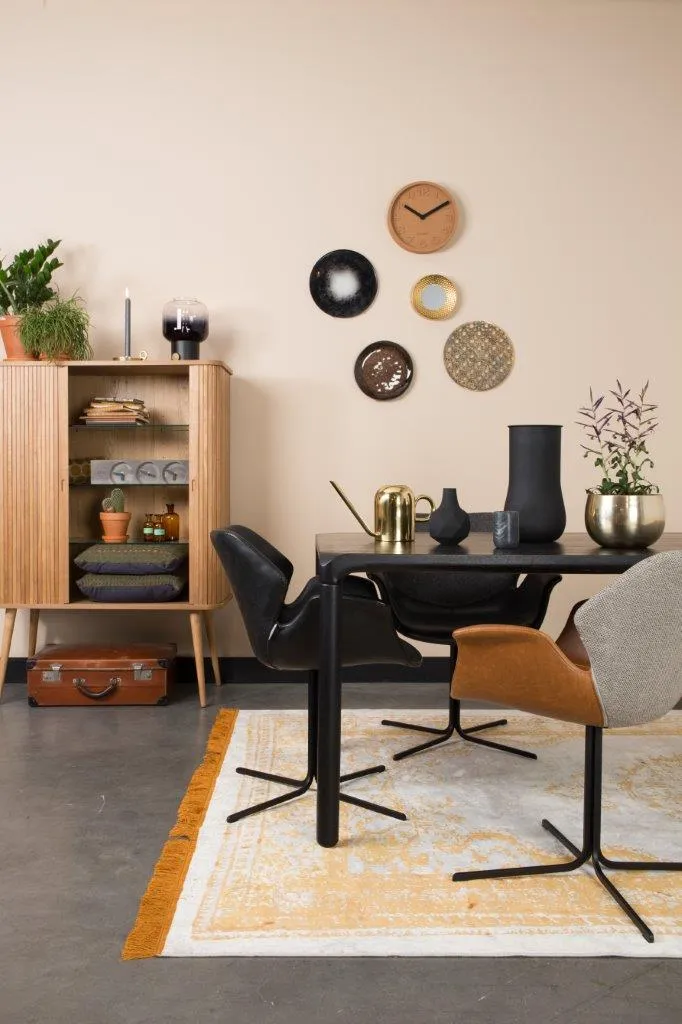 Esszimmerstuhl NIKKI ALL BLACK von ZUIVER