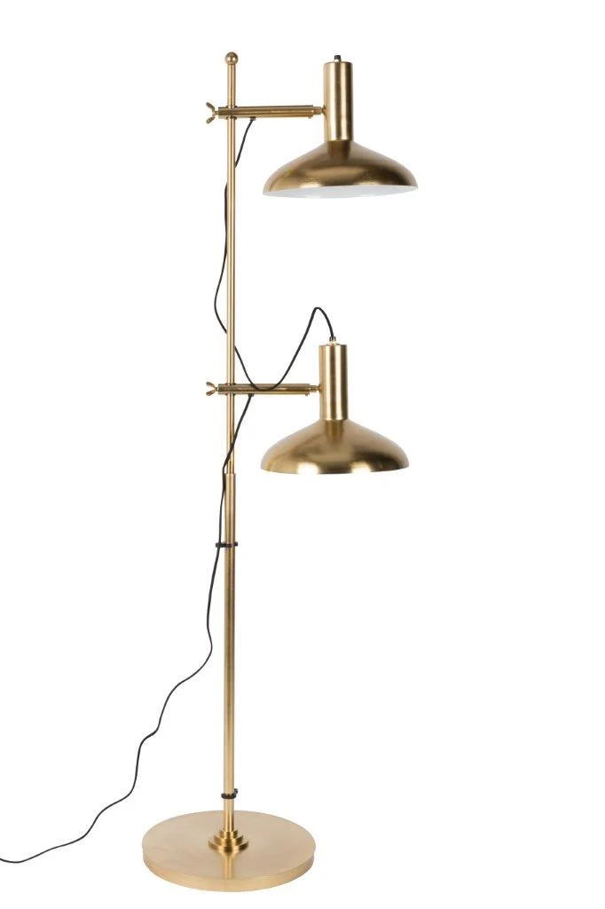 Stehleuchte KARISH Messing von DutchBone