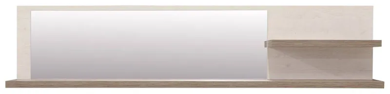Wandboard mit Spiegel passend zur Serie DURO, Pinie weiß antik