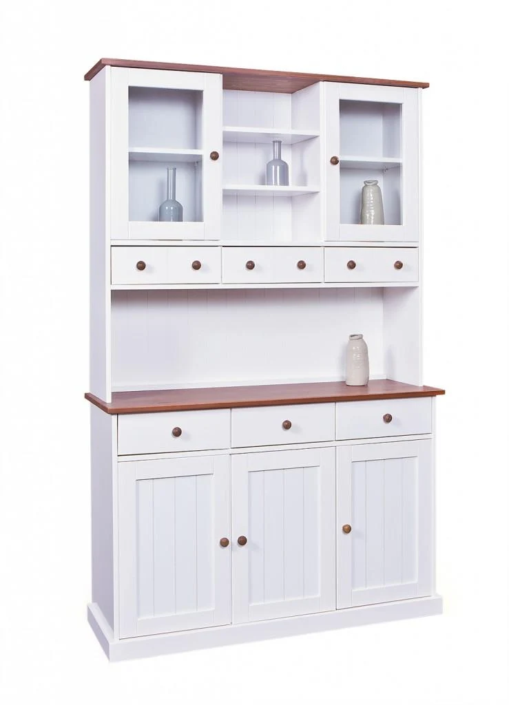 Buffet-Vitrine Westerland 13.2 Küchenbuffet im charmanten Landhausstil
