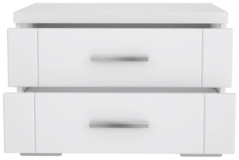 Jugendzimmer SNOW Komplett-Set 6-tlg. Bett 90 cm Weiß