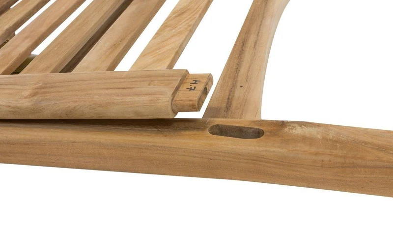 Stabiler Gartensessel Picadelly in Premium Teak mit Armlehnen