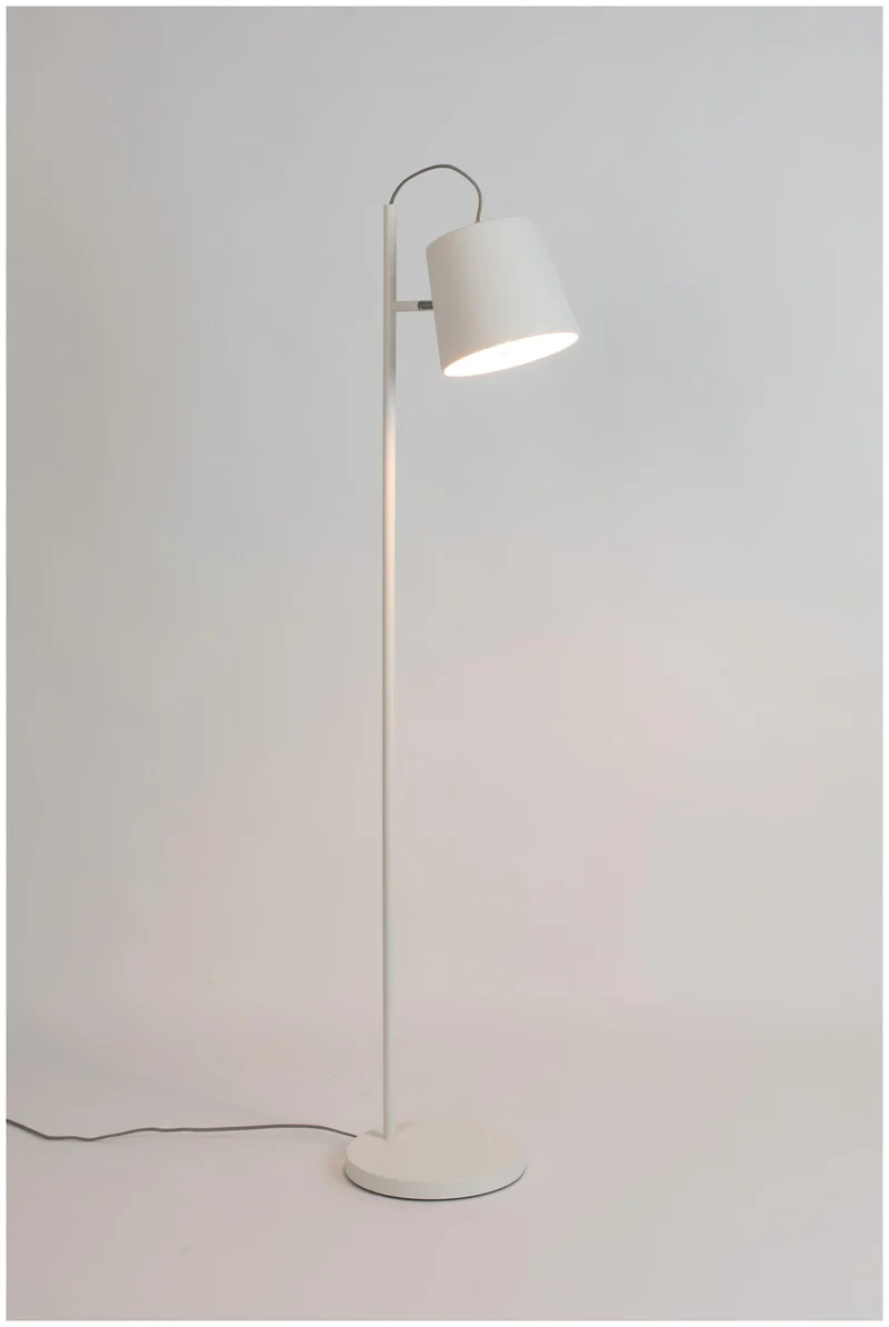 Designer Stehleuchte BUCKLE HEAD White von Zuiver